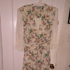R.J.Stevens | Floral Long Sleeve Dress by